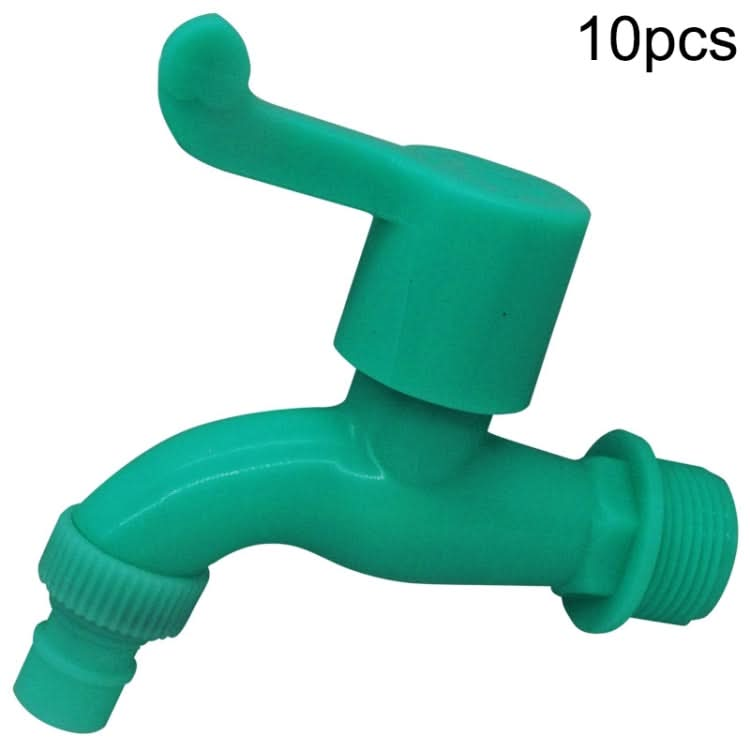 10pcs All Plastic Freeze-Resistant Washing Machine Faucet 1/2 inch (Random Color Delivery)