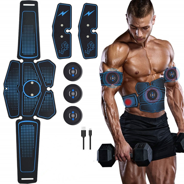 1082 EMS Muscle Training Abdominal Muscle Stimulator Home Fitness Belt