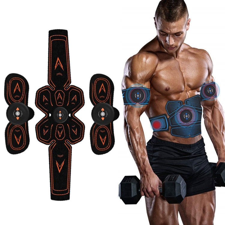 1082 EMS Muscle Training Abdominal Muscle Stimulator Home Fitness Belt