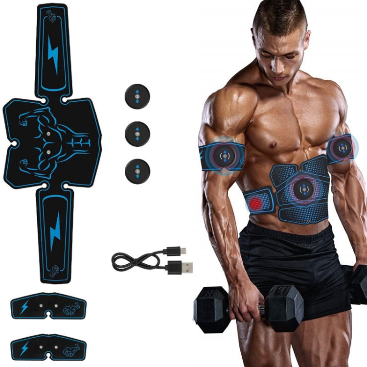 1082 EMS Muscle Training Abdominal Muscle Stimulator Home Fitness Belt