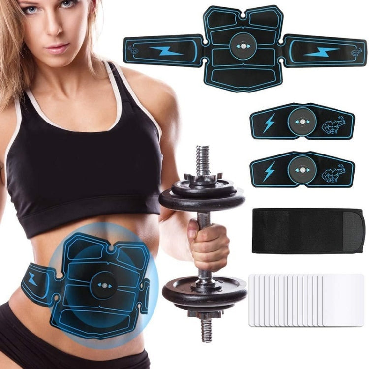 1082 EMS Muscle Training Abdominal Muscle Stimulator Home Fitness Belt