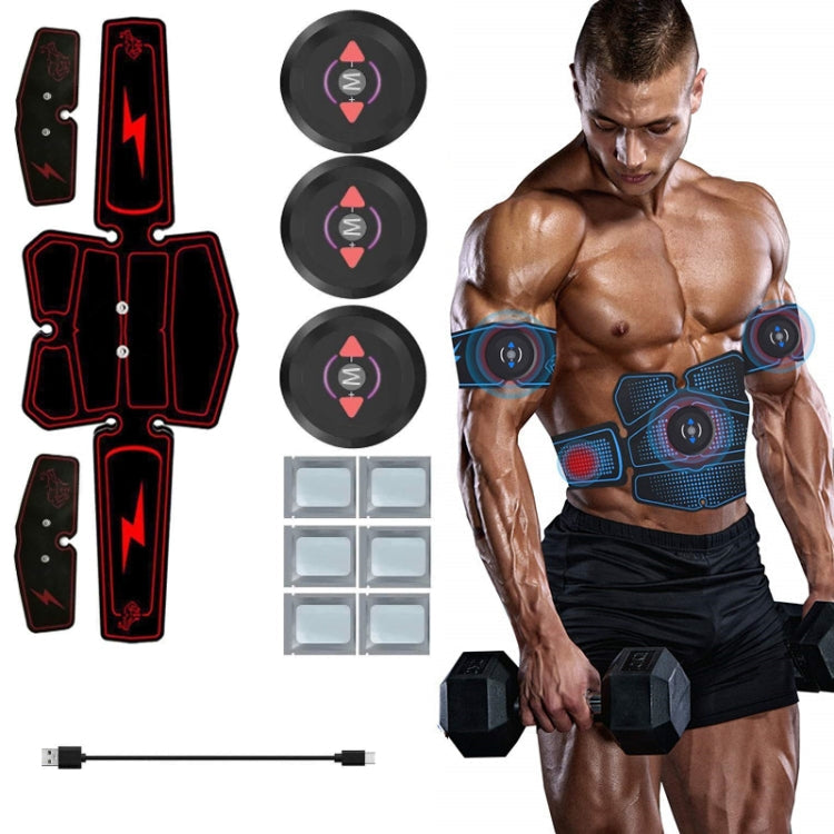 1082 EMS Muscle Training Abdominal Muscle Stimulator Home Fitness Belt