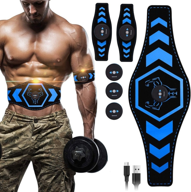 1082 EMS Muscle Training Abdominal Muscle Stimulator Home Fitness Belt