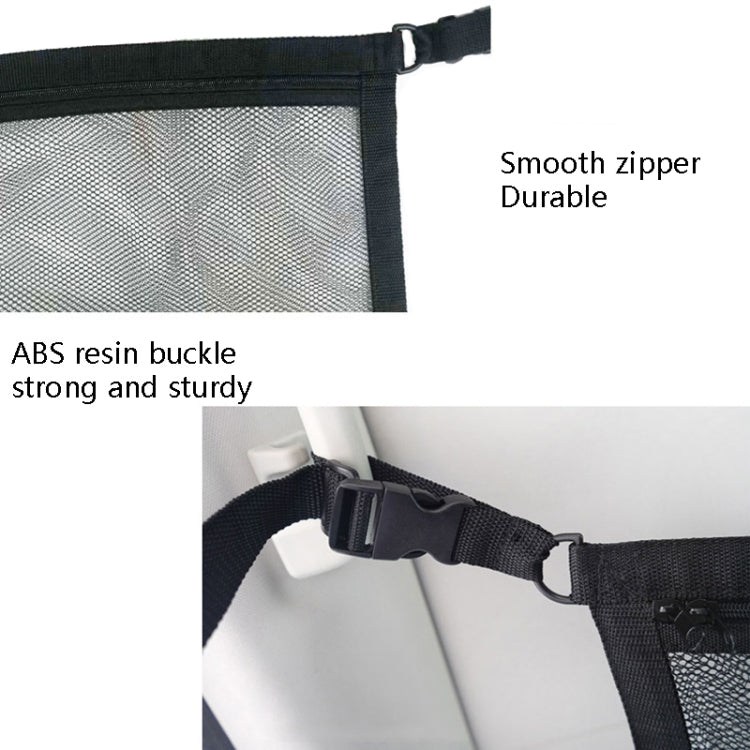 Adjustable Hanging Car Inside Roof Luggage Clothing Storage Net Bag Car Storage Network Pocket, Size: ÎҵÄÉ̵ê