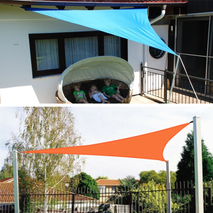 Triangle Outdoor Garden Sunshade Sail Waterproof Anti-UV Canopy, Size: 3m x 3m x 4.3m Reluova