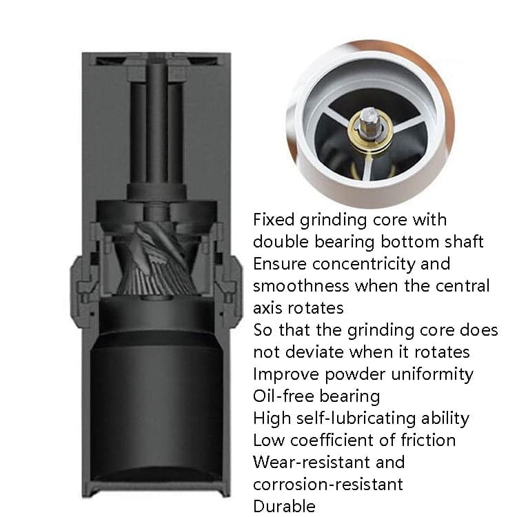 Diguo Hand-Shaking Grinding Machine Adjustable Coffee Bean Grinder Manual Coffee Machine Reluova