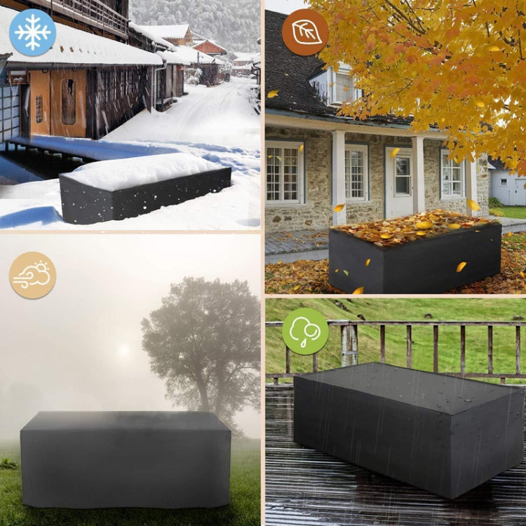 Outdoor Oxford Cloth Furniture Cover Garden Dustproof Waterproof And UV-Proof Table And Chair Protective Cover, Series 1 My Store