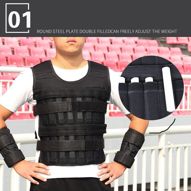 Sport Vest Leg And Arm Weight-Bearing Straps Fitness Training Weighting Equipment, Spec: 1kg Vest