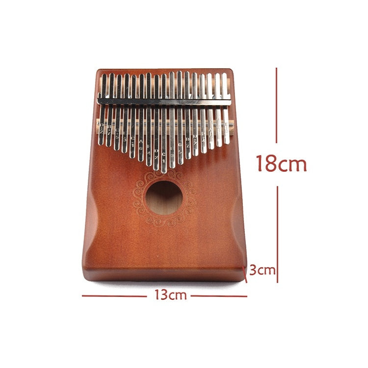 17-Tone Thumb Piano Kalimba Beginners Introduction Finger Piano