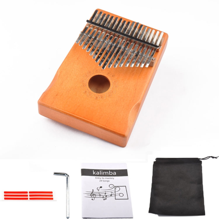 17-Tone Thumb Piano Kalimba Beginners Introduction Finger Piano