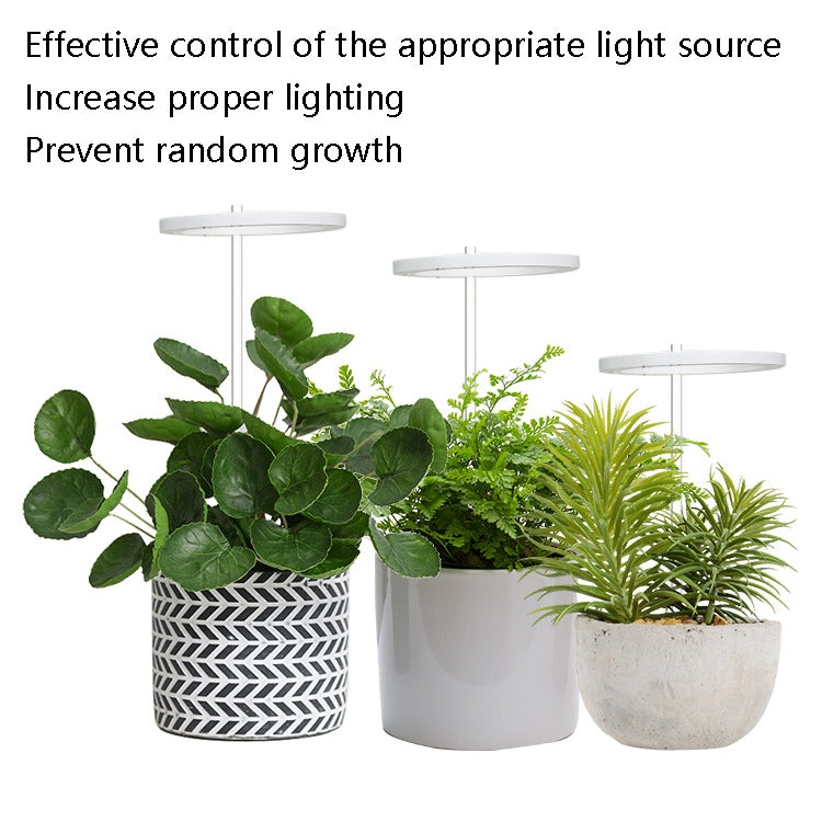 LED Plant Growth Lamp Full Spectroscopy Intelligent Timing Indoor Fill Light Ring Plant Lamp My Store