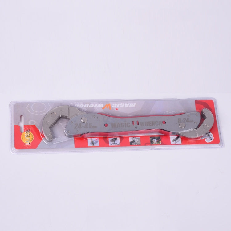 CY-0016 Multifunctional Quick Pipe Spanner Large Opening Dual Purpose Pliers With Spring My Store