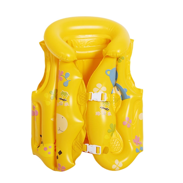 2 PCS PVC Children Inflatable Swimwear Children Life Jacket-Reluova