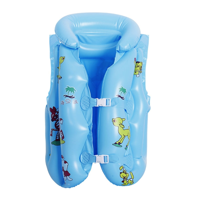 2 PCS PVC Children Inflatable Swimwear Children Life Jacket