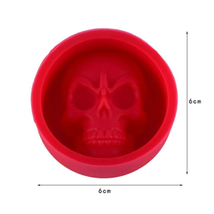 Kitchen Ice Box Food Grade Silicone Skull Ice Lattice Creative Whiskey Ice Ball Ice Mould - Reluova