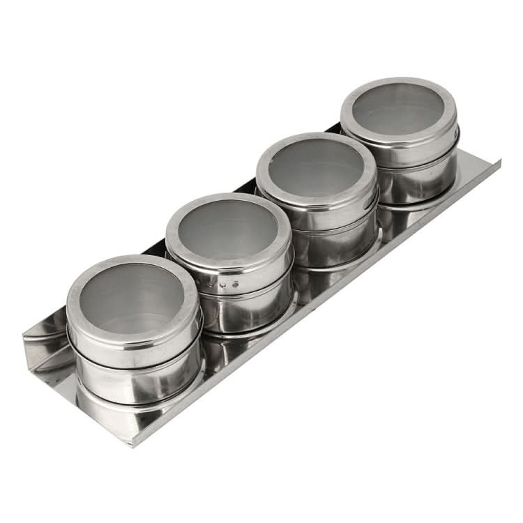 Stainless Steel Magnetic Kitchen Seasoning Cruet Set - Reluova