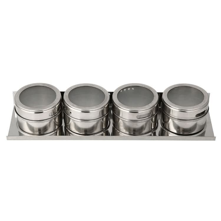 Stainless Steel Magnetic Kitchen Seasoning Cruet Set - Reluova