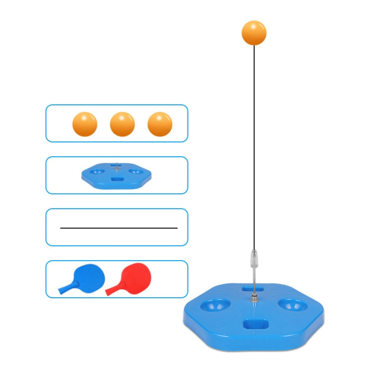 Single Table Tennis Trainer Elastic Flexible Shaft Fixed Ball Training Device, Specification: Reluova