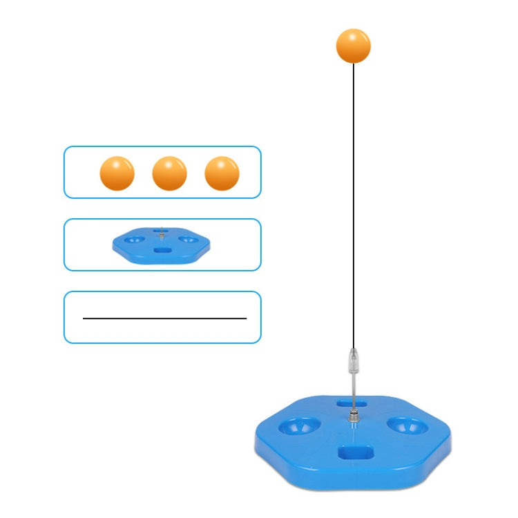 Single Table Tennis Trainer Elastic Flexible Shaft Fixed Ball Training Device, Specification: Reluova