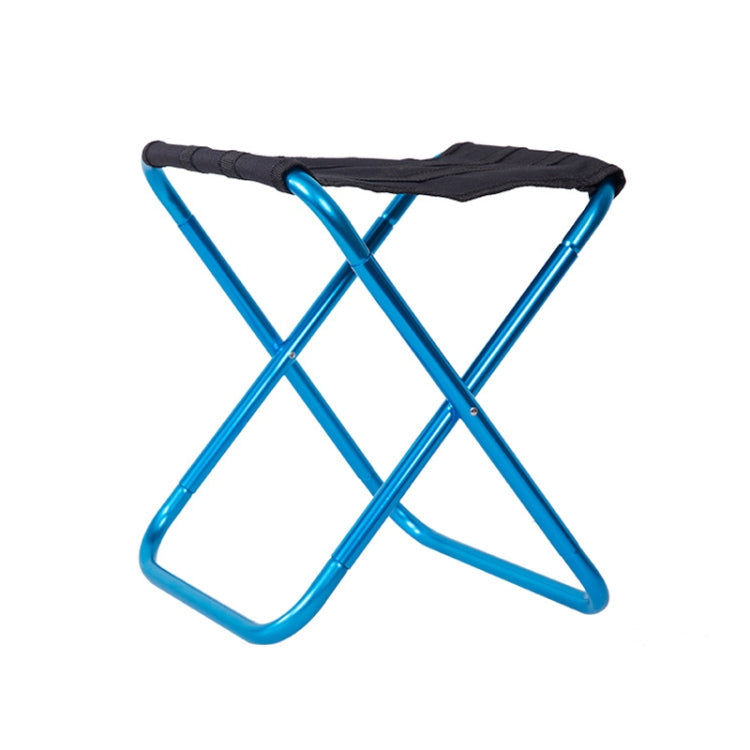 Outdoor Portable Camping Folding Chair 7075 Aluminum Alloy Fishing Barbecue Stool, Size: 24.5x22.5x27cm Reluova