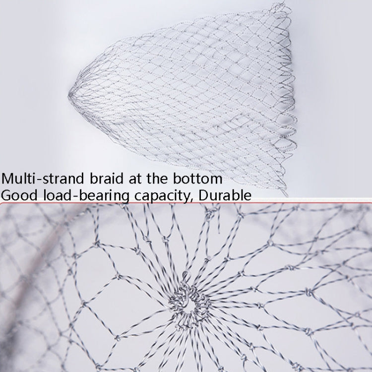 Foldable Stainless Steel Dip Net Head Fishing Net