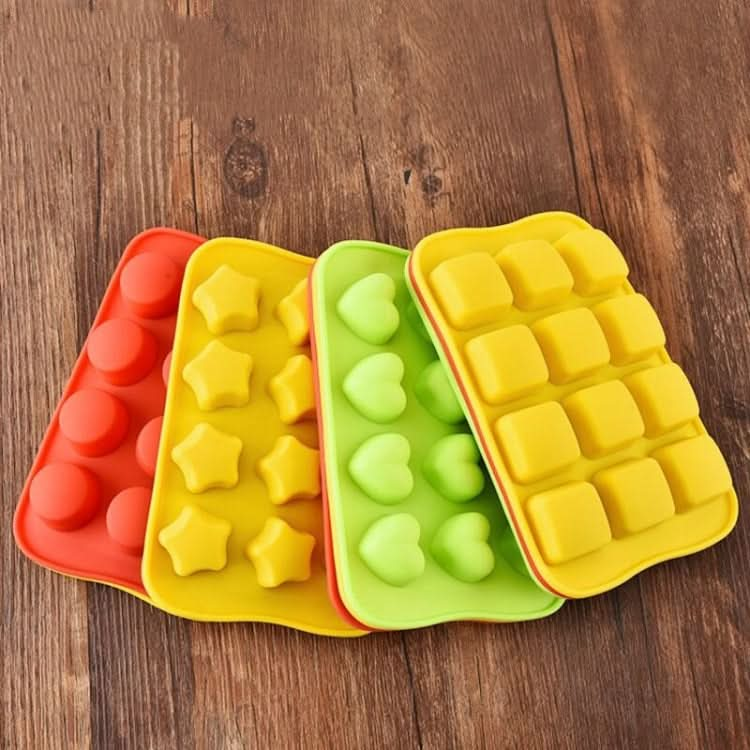 Silicone Chocolate Mold Tray Creative Geometry Shaped Ice Cube Cake decoration Mold - Reluova