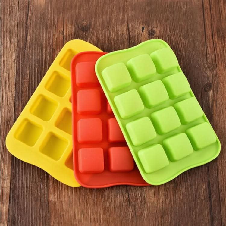 Silicone Chocolate Mold Tray Creative Geometry Shaped Ice Cube Cake decoration Mold - Reluova