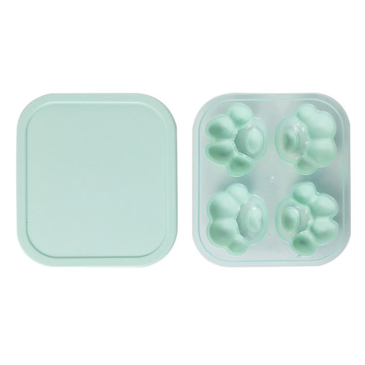 Household Cat Paw Shape Creative Silicone Ice Box Ice Cube Mold Ice Hockey DIY Food Supplement Box with Lid - Reluova