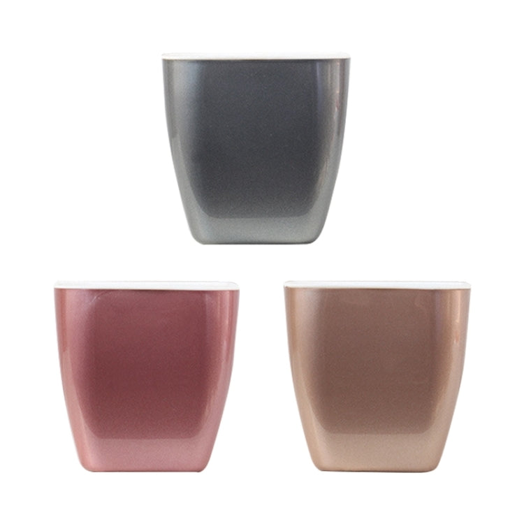 Imitation Metal Colorful Water Storage Plastic Flowerpot My Store