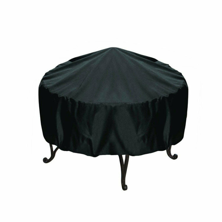 Outdoor Garden Grill Cover Rainproof Dustproof Anti-Ultraviolet Round Table Cover