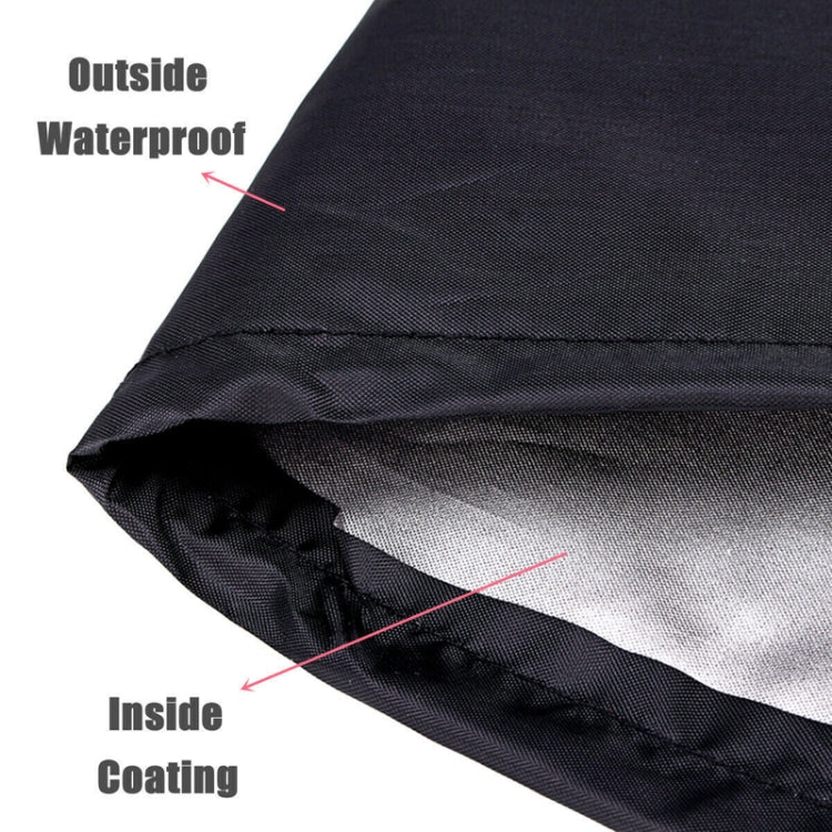 Outdoor Garden Grill Cover Rainproof Dustproof Anti-Ultraviolet Round Table Cover