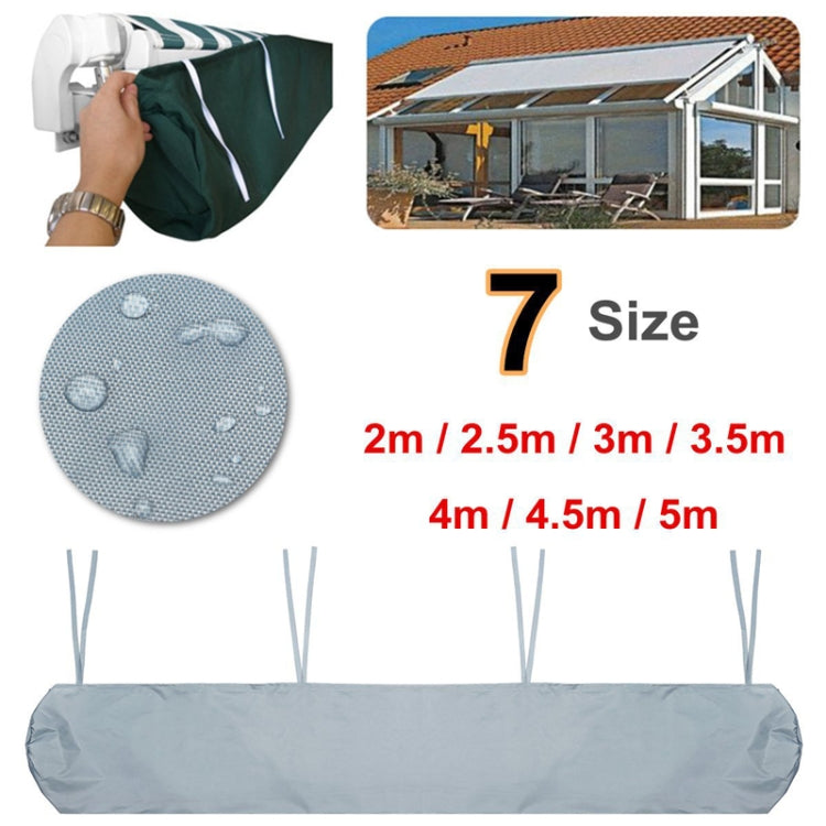 Outdoor Patio Canopy Awning Waterproof Cover Retractable Dustproof Protective Cover My Store