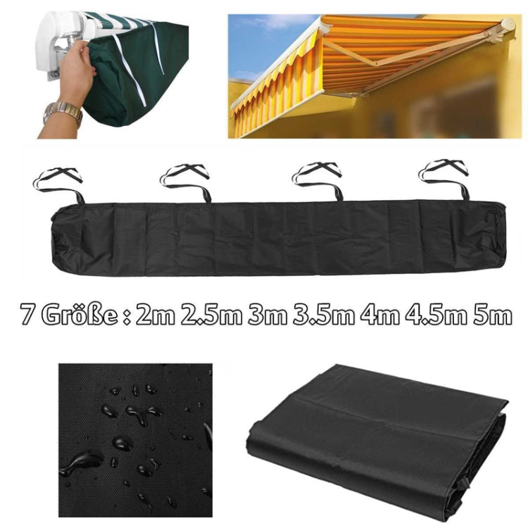 Outdoor Patio Canopy Awning Waterproof Cover Retractable Dustproof Protective Cover My Store