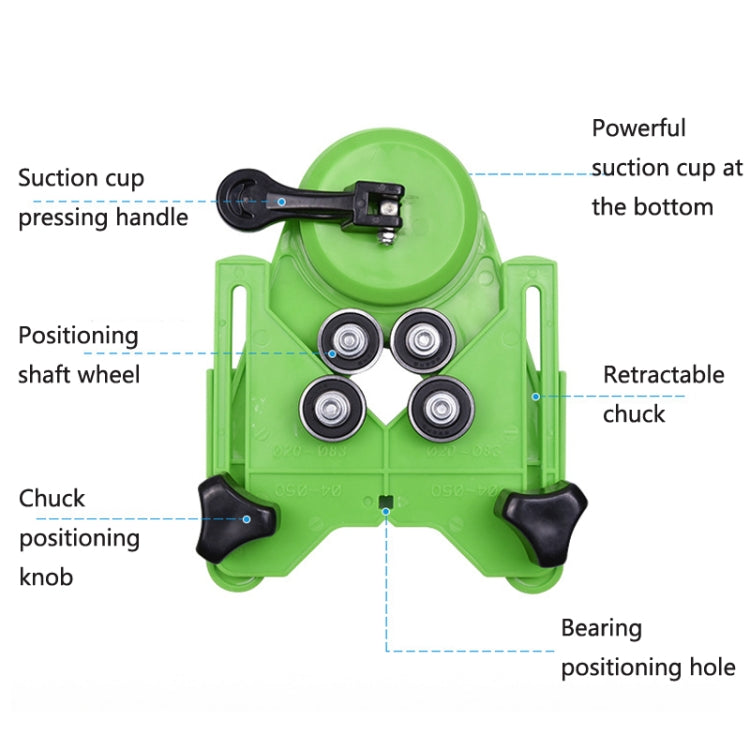 CY-0125 Auxiliary Tool For Glass Tile Suction Cup Opening Locator, Style: My Store