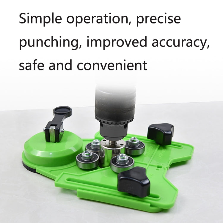 CY-0125 Auxiliary Tool For Glass Tile Suction Cup Opening Locator, Style: My Store