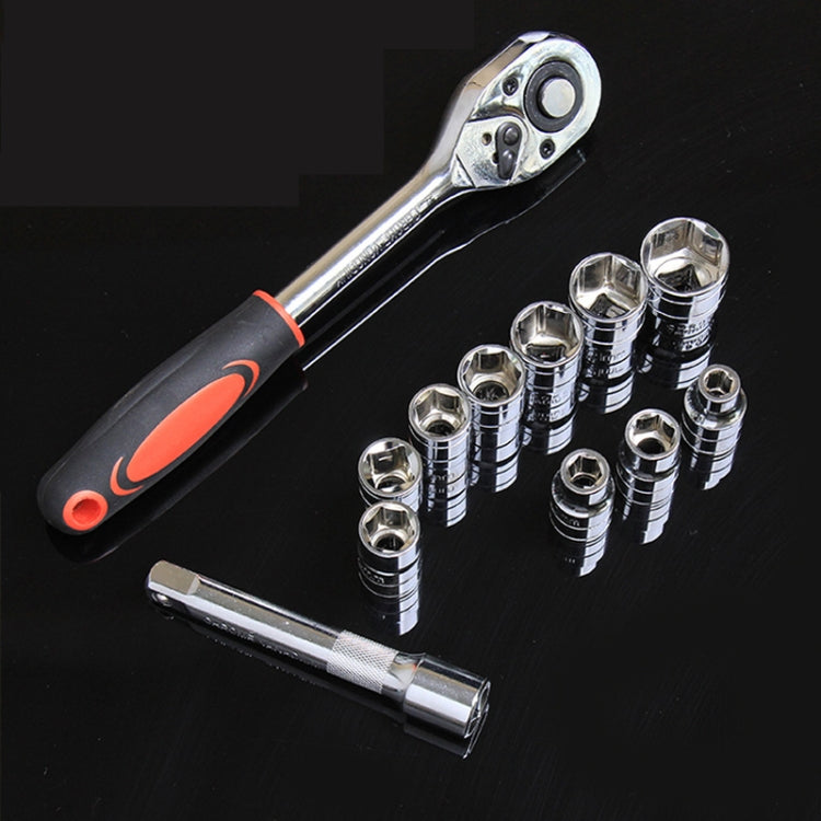 CY-0028 12 PCS/Set Auto Repair Tool Ratchet Quick Socket Wrench Hardware Box Combination ÎҵÄÉ̵ê