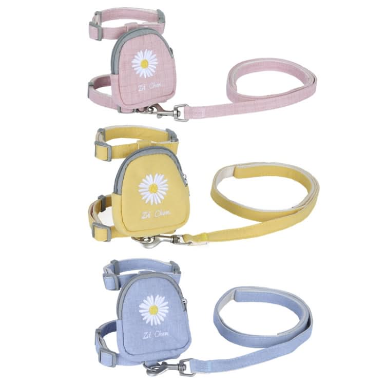 ZiChen Cat Traction Rope Small Pet Traction Embroidery Backpack - Reluova