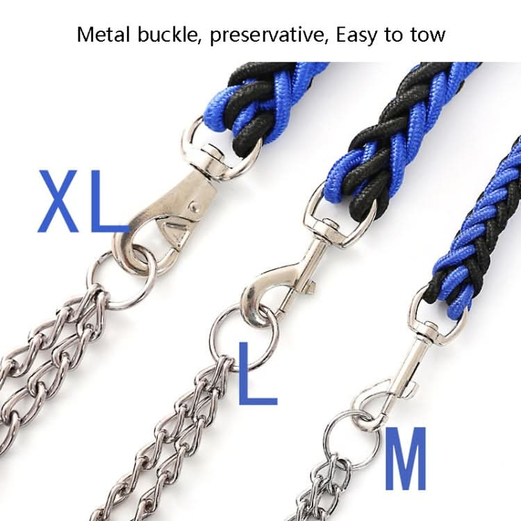 Dog Leash Braided Belt Pet Explosion-Proof Leash, Size: - Reluova