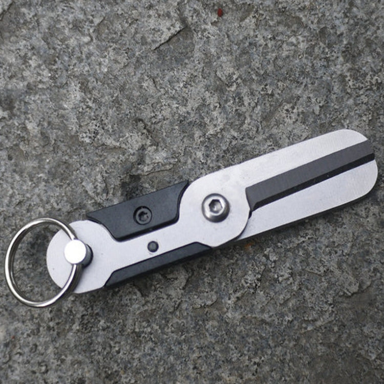 Outdoor Stainless Steel Mini Scissors Anti-Loss EDC Scissors