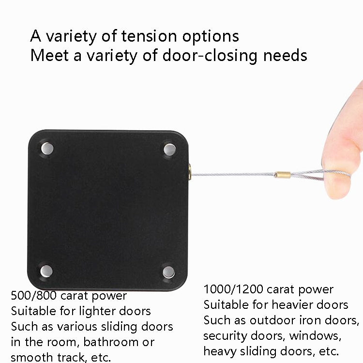 P093 Automatic Doorkeeper Telescher Door Closer Sliding Door Anti-Theft Box, Specification: