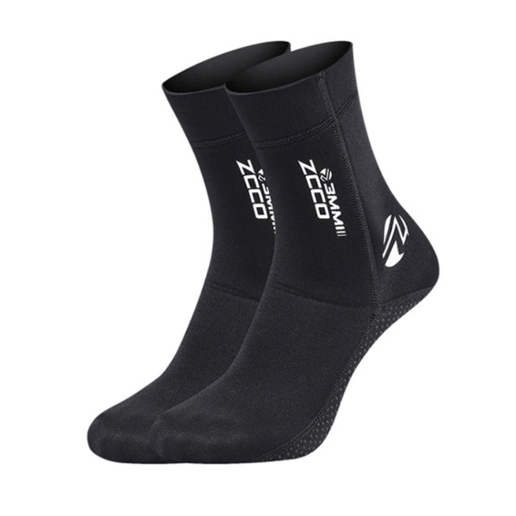 ZCCO 3mm Warm Non-Slip Diving Socks Anti-Wear Ankle Fins