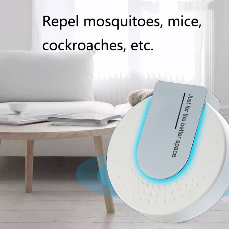 Qy024 In-Line Ultrasonic Mosquito Repellent Mini Insect Repellent And Mouse Repellent With Light, US Plug My Store