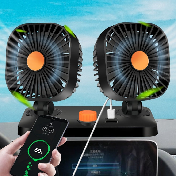 Mini USB 12 / 24V Car Electric Fan ÎҵÄÉ̵ê