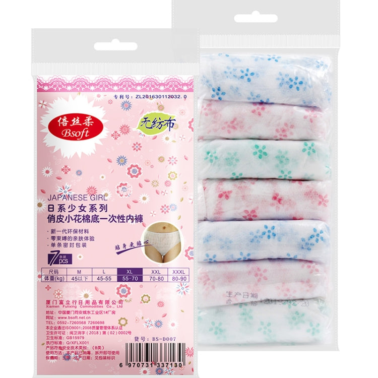 Pregnant Women Disposable Underwear Non-Woven Maternal Postpartum Cotton Bottom Paper Underwear, Color Random Delivery