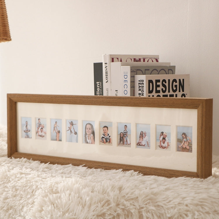 Baby Registration Photo Set-Up Solid Wood Photo Frame Infant Anniversary Frame My Store