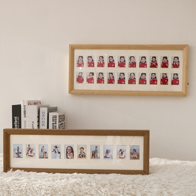 Baby Registration Photo Set-Up Solid Wood Photo Frame Infant Anniversary Frame My Store