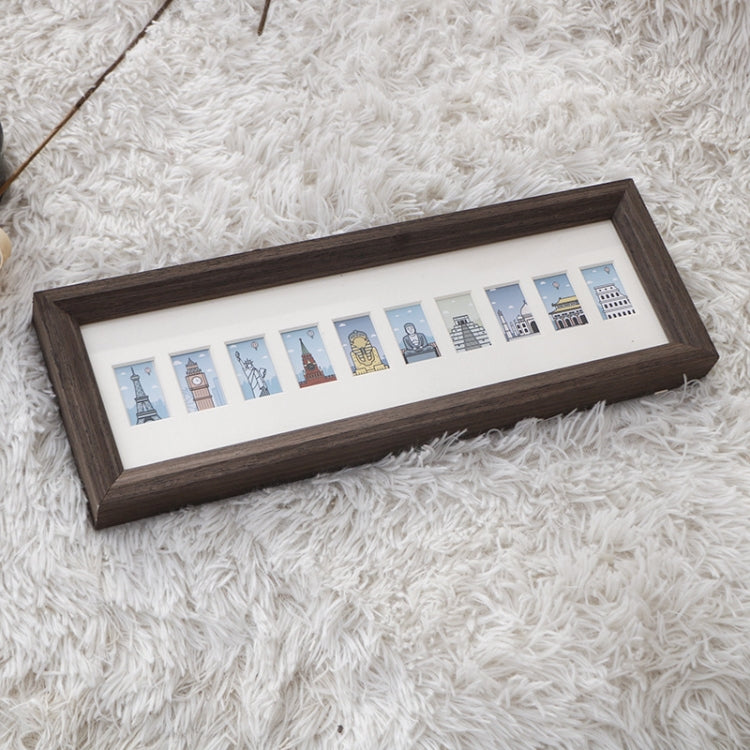 Baby Registration Photo Set-Up Solid Wood Photo Frame Infant Anniversary Frame My Store