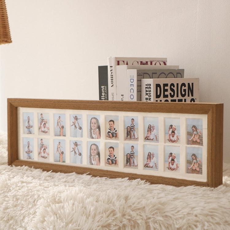 Baby Registration Photo Set-Up Solid Wood Photo Frame Infant Anniversary Frame My Store