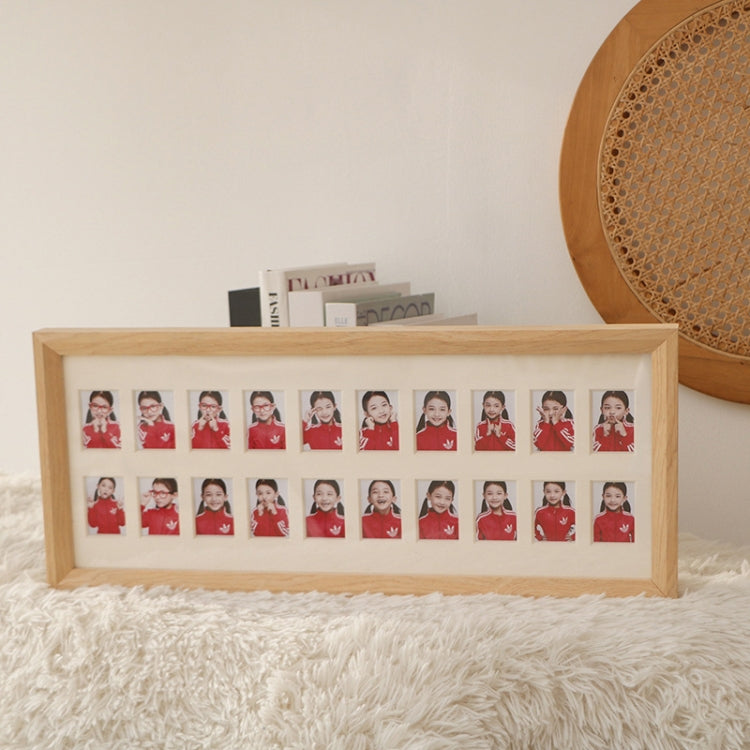 Baby Registration Photo Set-Up Solid Wood Photo Frame Infant Anniversary Frame My Store