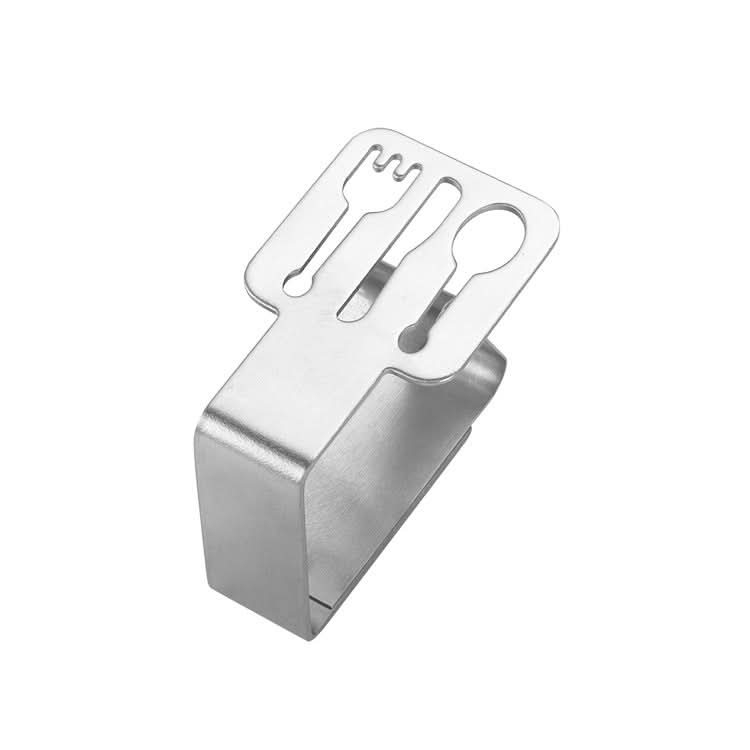 Stainless Steel Tablecloth Clip Graphics Tablecloth Clip High-Elastic Moving Fixing Clip Reluova